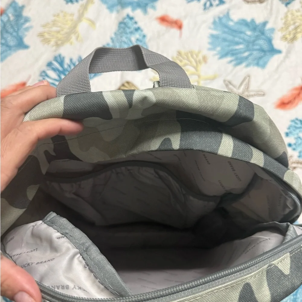 Lucky Brand Men's Camouflage Backpack